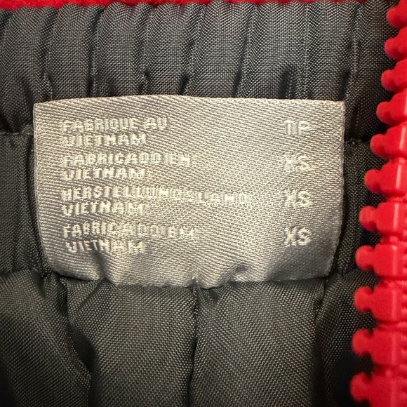 Columbia Gray/Red Out Grow Snow Ski Snowboard Pant Bibs Overalls XS Kids Unisex - Picture 9 of 10